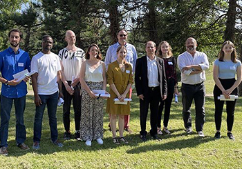 Le prix sponsor au challenge Techtera pour Laura et Éléonore !