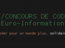 Concours : Coder pour un monde plus solidaire
